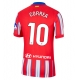 Atletico Madrid Angel Correa #10 Replike Domaci Dres 2024-25 Kratak Rukav